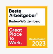 Auszeichnung: Beste Arbeitgeber Baden-Württemberg 2023 | Great Place To Work